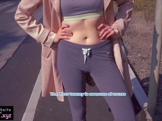 Public Agent Pickup 18 divinity for Pizza &sol; Outdoor adult video and Sloppy Blowjob