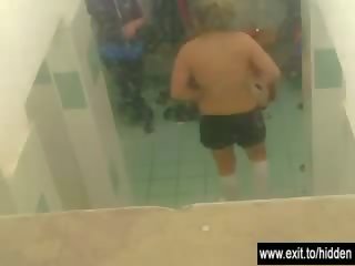 Outstanding teen naked in locker room mov